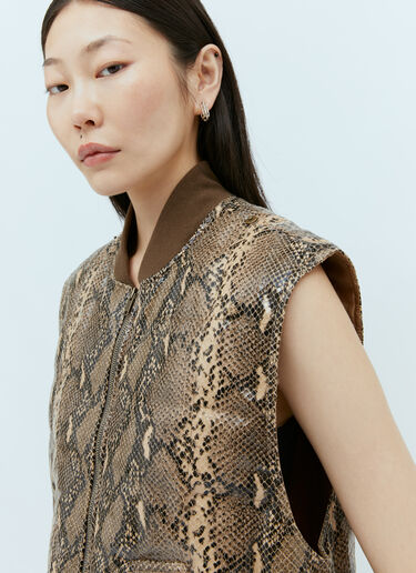 Rejina Pyo Wells Bomber Jacket Brown rej0253001