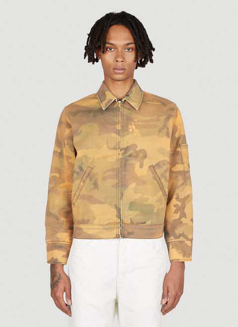 NOTSONORMAL Camouflage Dusted Jacket Yellow nsm0348025
