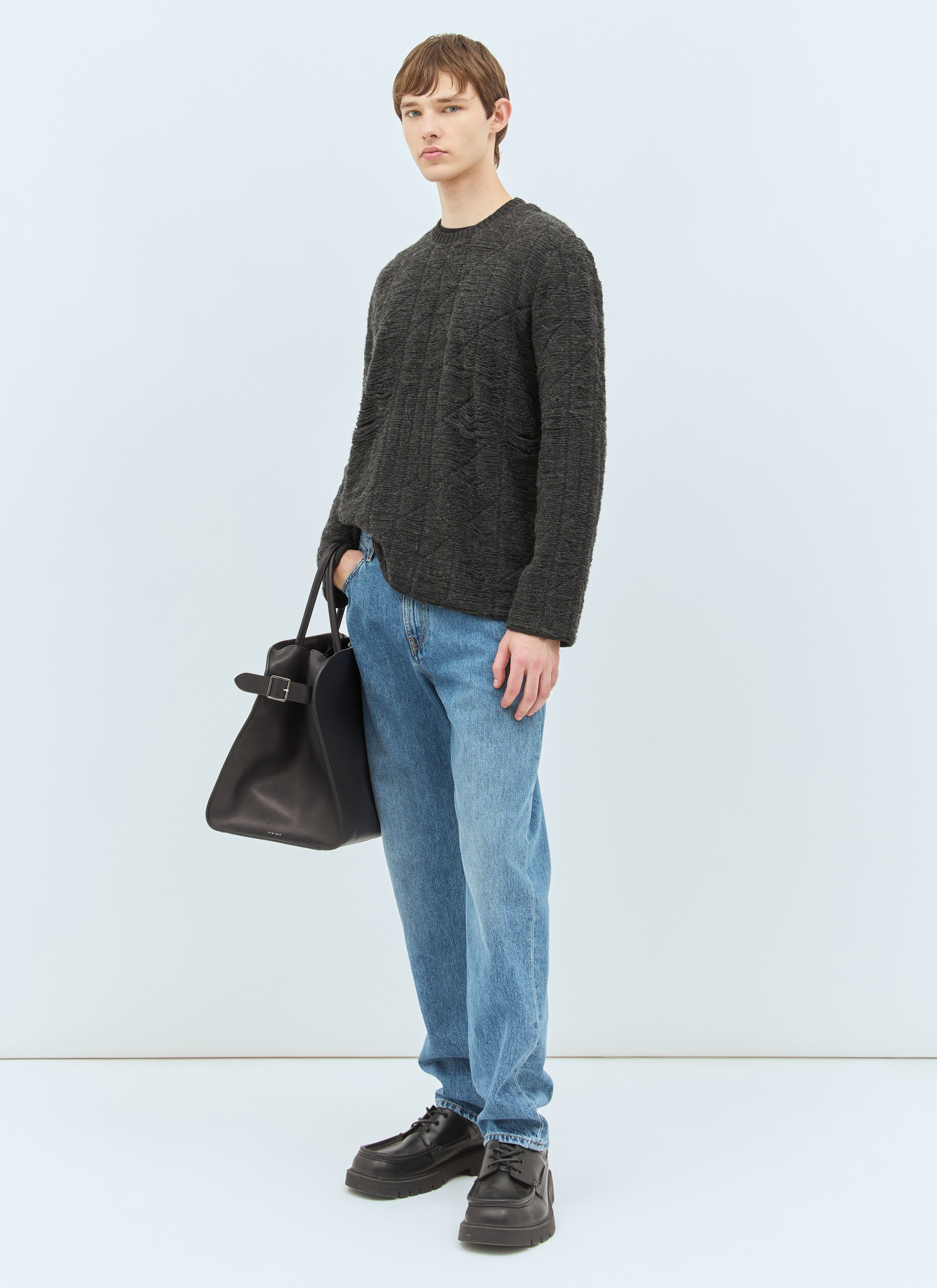 【美品】 The Row ザロウ Elordi Jeans Men ジーンズ The Row Men's' Elordi Jeans in Black | LN-CC®