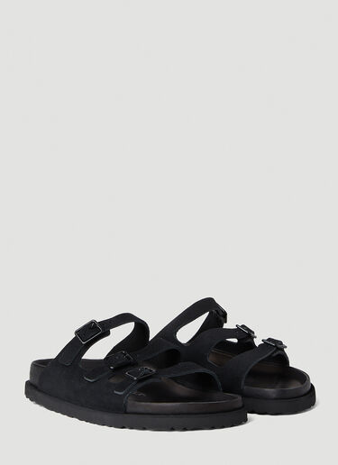 Florida Suede Sandals Birkenstock 1774 Florida Suede Sandals Black brs0254002