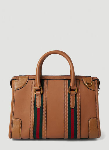 Gucci Double G Top Handle Handbag Brown guc0251011
