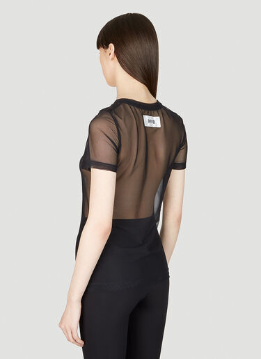 Dolce & Gabbana Mesh T-Shirt Black dol0253013
