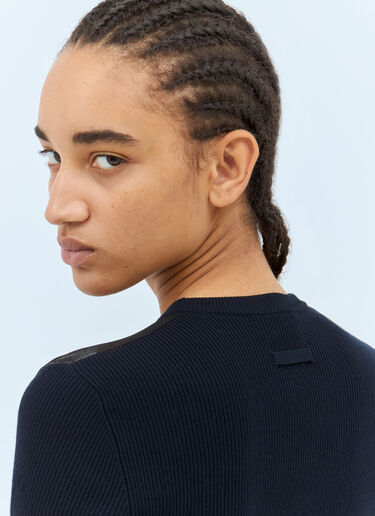 Jean Paul Gaultier Mariniere Sweater Black jpg0258015