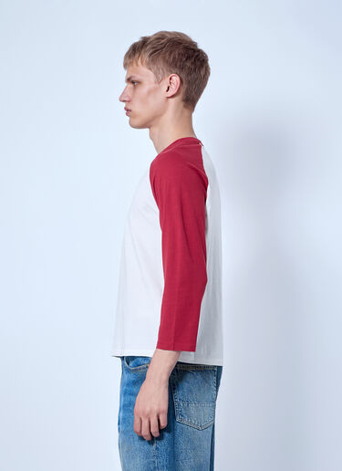 Acne Studios Wine Graphic T-Shirt Red acn0165056