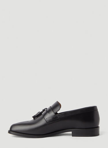 Maison Margiela Tabi Leather Loafers Black mla0145031