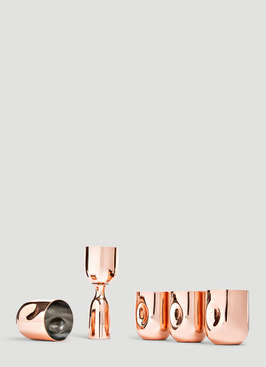 Tom Dixon Plum Shot Glasses Set Pink wps0638128