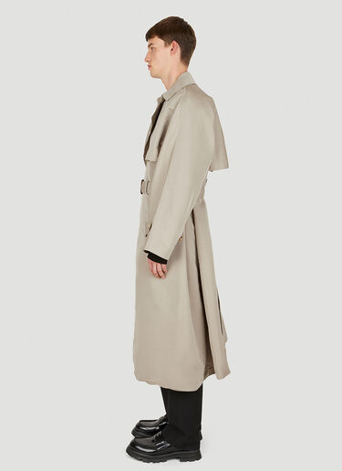 Alexander McQueen Kimono Trench Coat Grey amq0150006