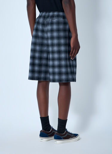 Stüssy Checked Elasticated Waist Shorts Blue sts0164014