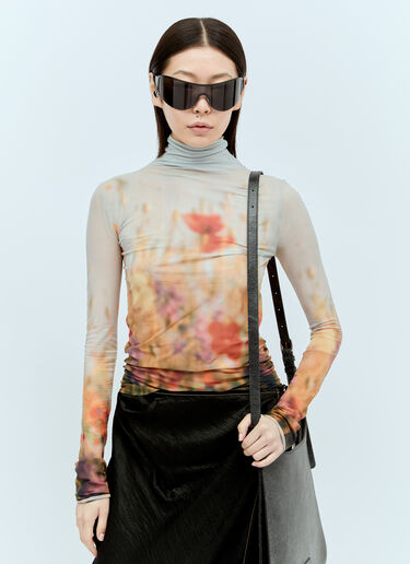 Acne Studios Metal Frame Sunglasses Black cns0356001