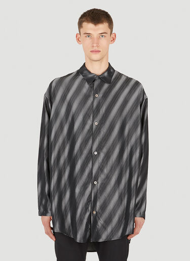 Sulvam Striped Shirt Grey sul0150002