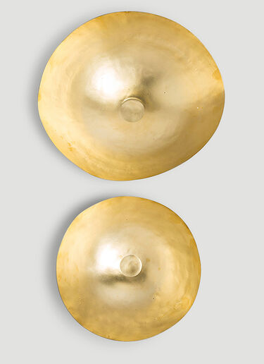 Tom Dixon Large Form Deep Bowl Set Gold wps0638037