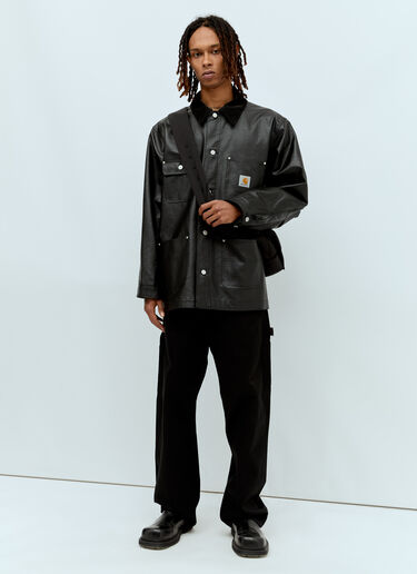 Junya Watanabe x Carhartt 蜡面夹克  黑色 jwn0156002