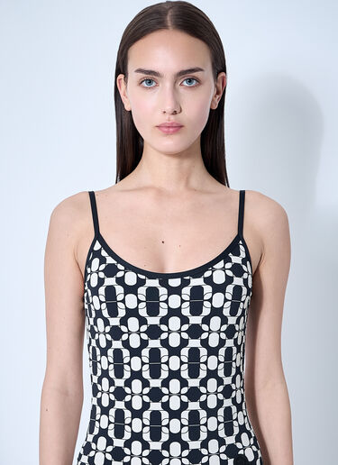 Moncler Printed Swimsuit Black mon0260034