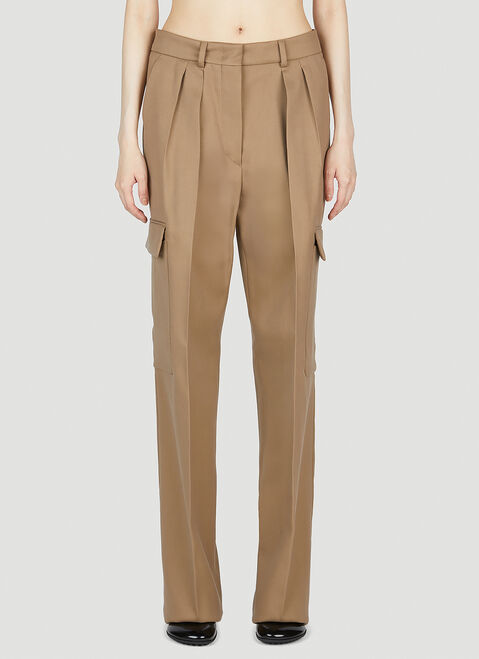 Sportmax Barnaba Folded Pleat Pants Grey spx0254002