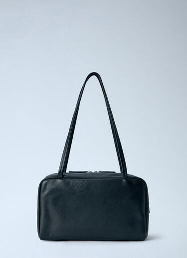 LN-CC® - The Row: Astra Bowling Bag Brown - Black The Row Astra Bowling Bag Brown Black row0266023
