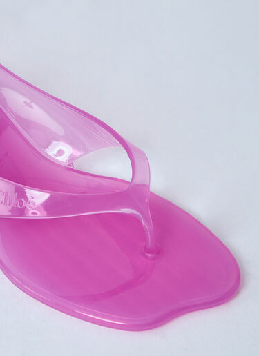 Chloé Jelly 凉鞋  粉色 chl0260014