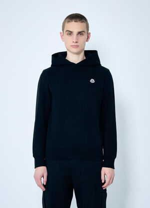 Jean Paul Gaultier Logo Patch Hooded Sweatshirt Blue jpg0259005