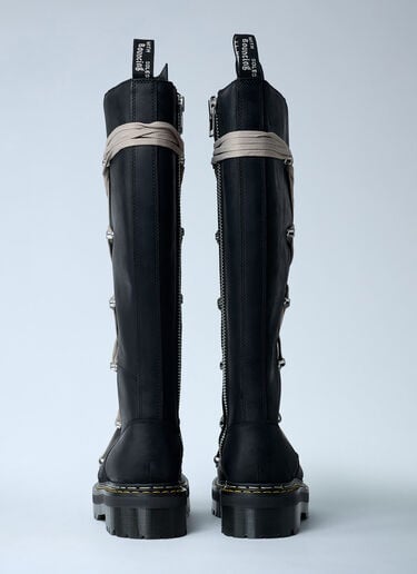 1460 Quad Sole Megalace Boots Rick Owens x Dr. Martens 1460 Quad Sole Megalace Boots Black rod0262003