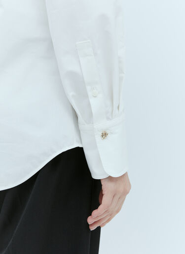 Chloé Tuxedo Shirt White chl0255008