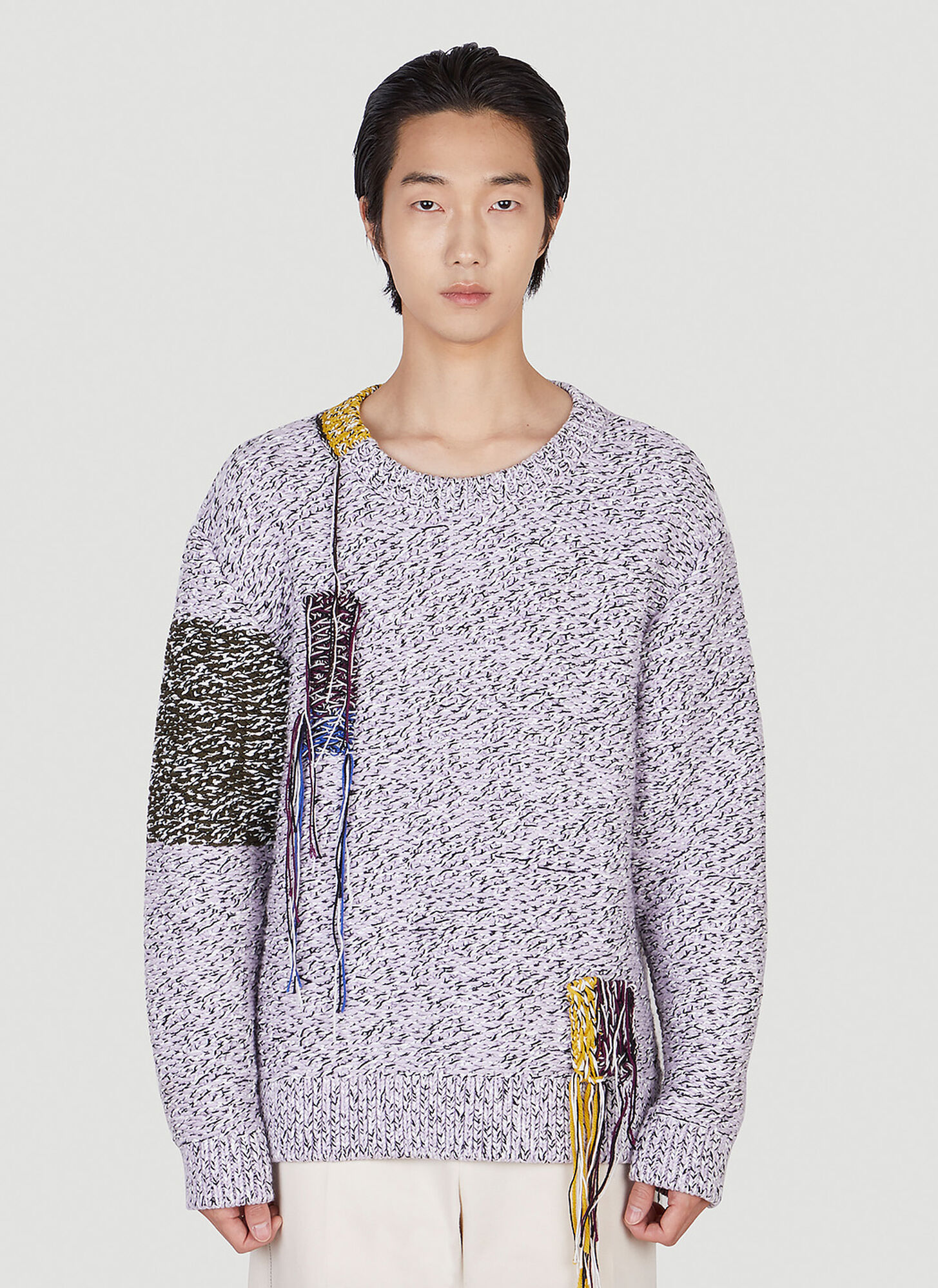 OAMC OAMC ASTRAL KNIT JUMPER MALE PURPLEMALE