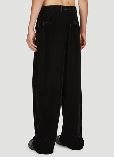 Velvet Pants Saint Laurent Velvet Pants Black sla0154011