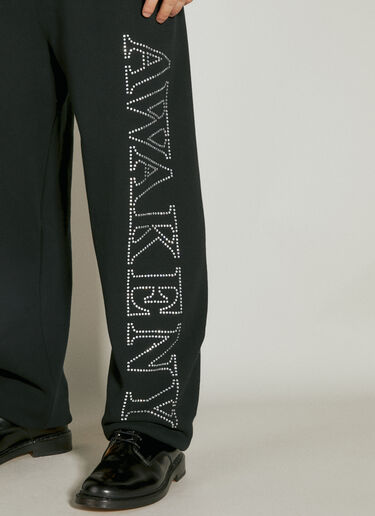 Awake NY Rhinestone Track Pants Black awk0154010