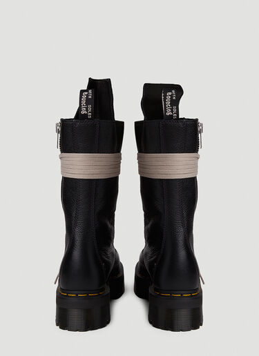 Rick Owens x Dr. Martens Quad Sole Boots Black rod0150003