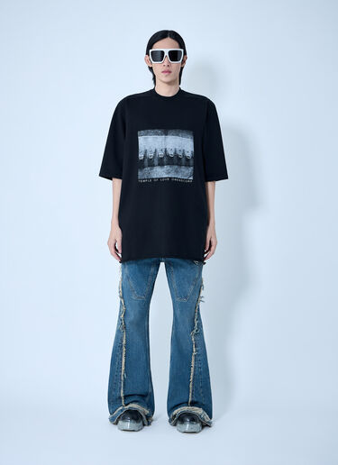 Jumbo SS T-Shirt Rick Owens DRKSHDW Jumbo SS T-Shirt Black drk0164024