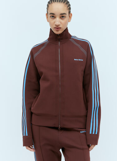adidas by Wales Bonner Logo Embroidery Track Jacket Brown awb0354009