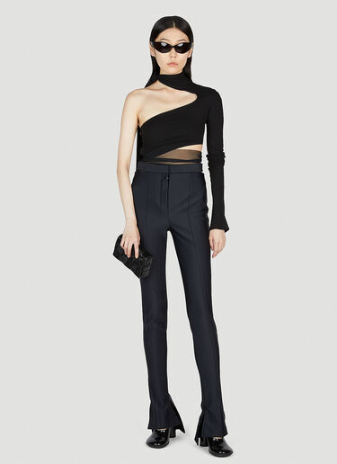Mugler Cut Out Pants Black mug0252010