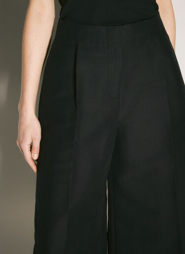 Marni Cropped Ballon Pants Black mni0259009