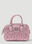 Burberry Matelassé Metallic Mini Handbag Brown bur0250024