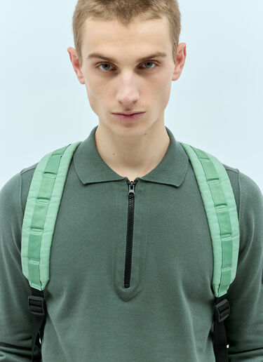 Stone Island Canvas Backpack Green sto0156123