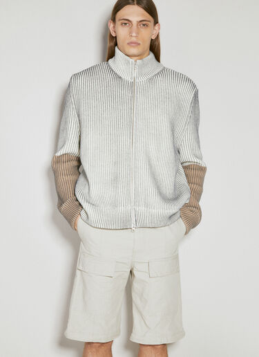 Balenciaga Flared Cargo Pants Beige bal0154007
