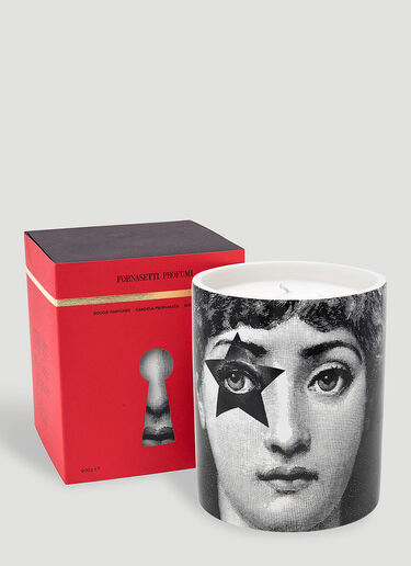 Fornasetti Star Lina Large Scented Candle Black wps0670291