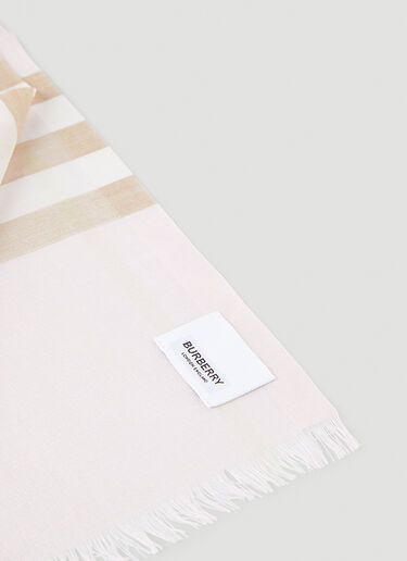 Burberry Giant Check Scarf Pink bur0247058