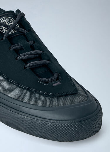 LN-CC® - Stone Island: Low Top Sneakers - Black Stone Island Low Top Sneakers Black sto0165101