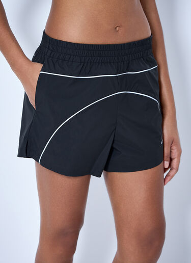 LN-CC® - Balenciaga: Elasticated Sports Shorts - Black Balenciaga Elasticated Sports Shorts Black bal0265007