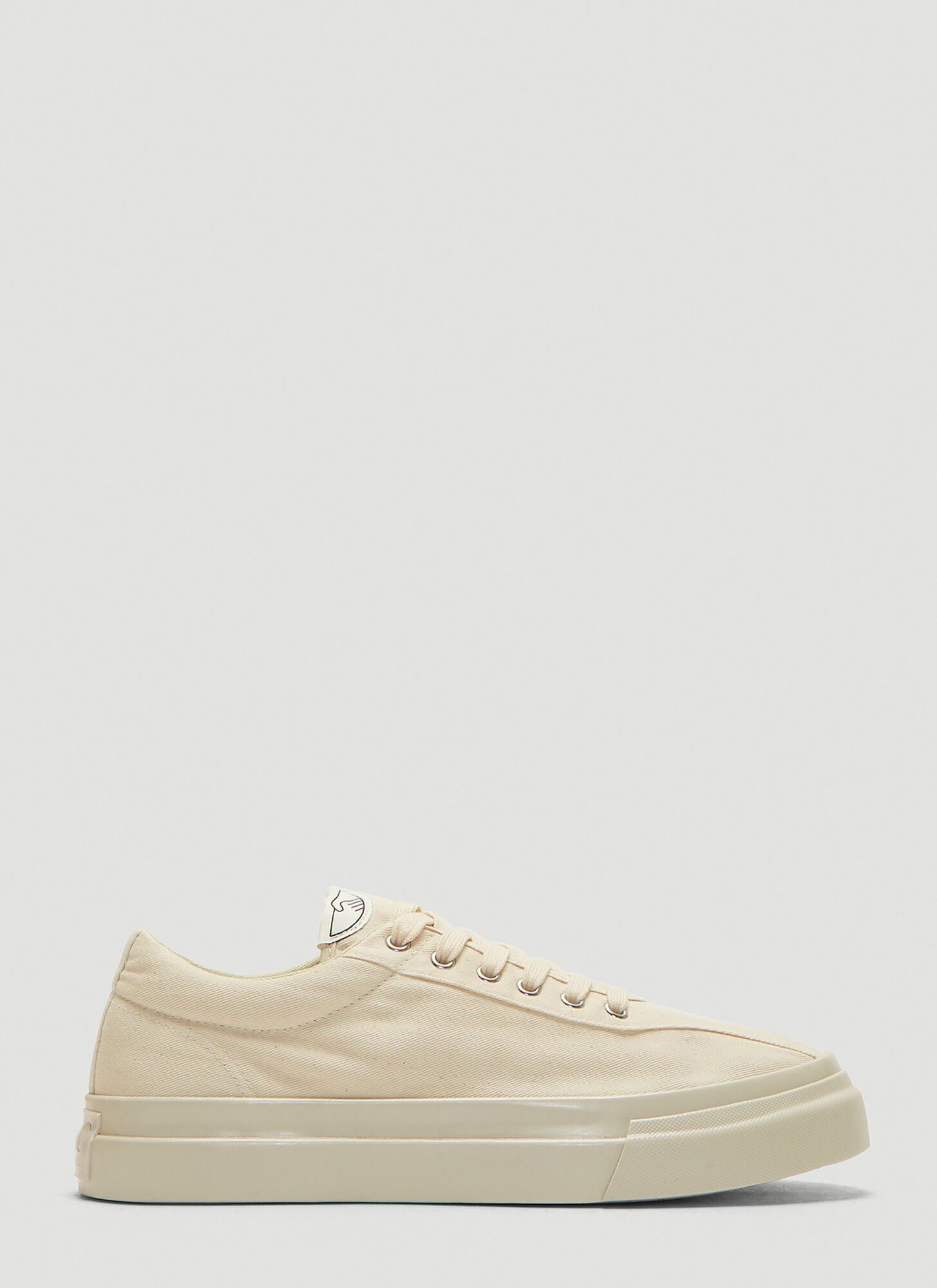 S.w.c Dellow Canvas Trainers In Beige