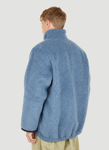 Camiel Fortgens Fleece Zip Sweatshirt Blue caf0150007