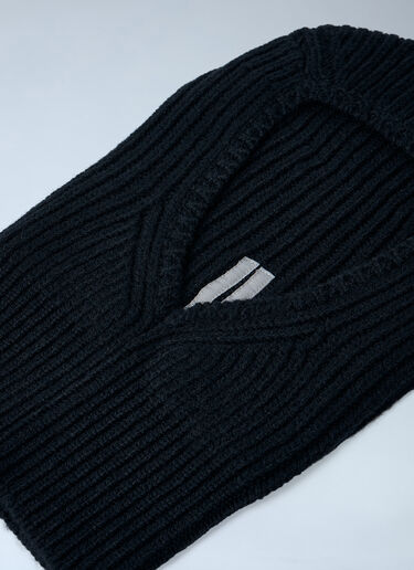 Rick Owens Sphinx Skull Balaclava Black ric0161036