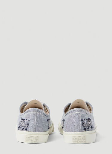 Maison Margiela Tabi Distressed Sneakers Denim mla0251020