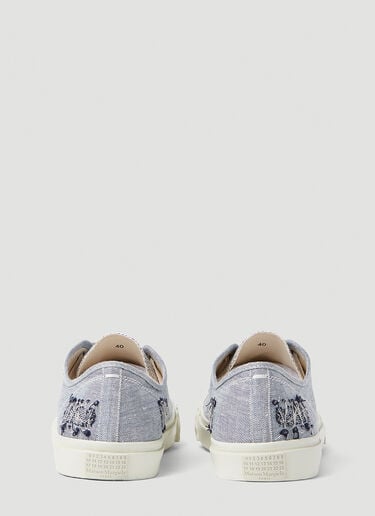 Tabi Distressed Sneakers Maison Margiela Tabi Distressed Sneakers Denim mla0251020