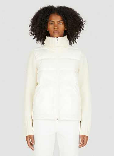 Padded discount knit jacket