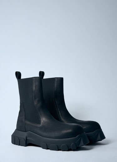 Rick Owens Beatle Bozo Tractor Boots Black ric0159038