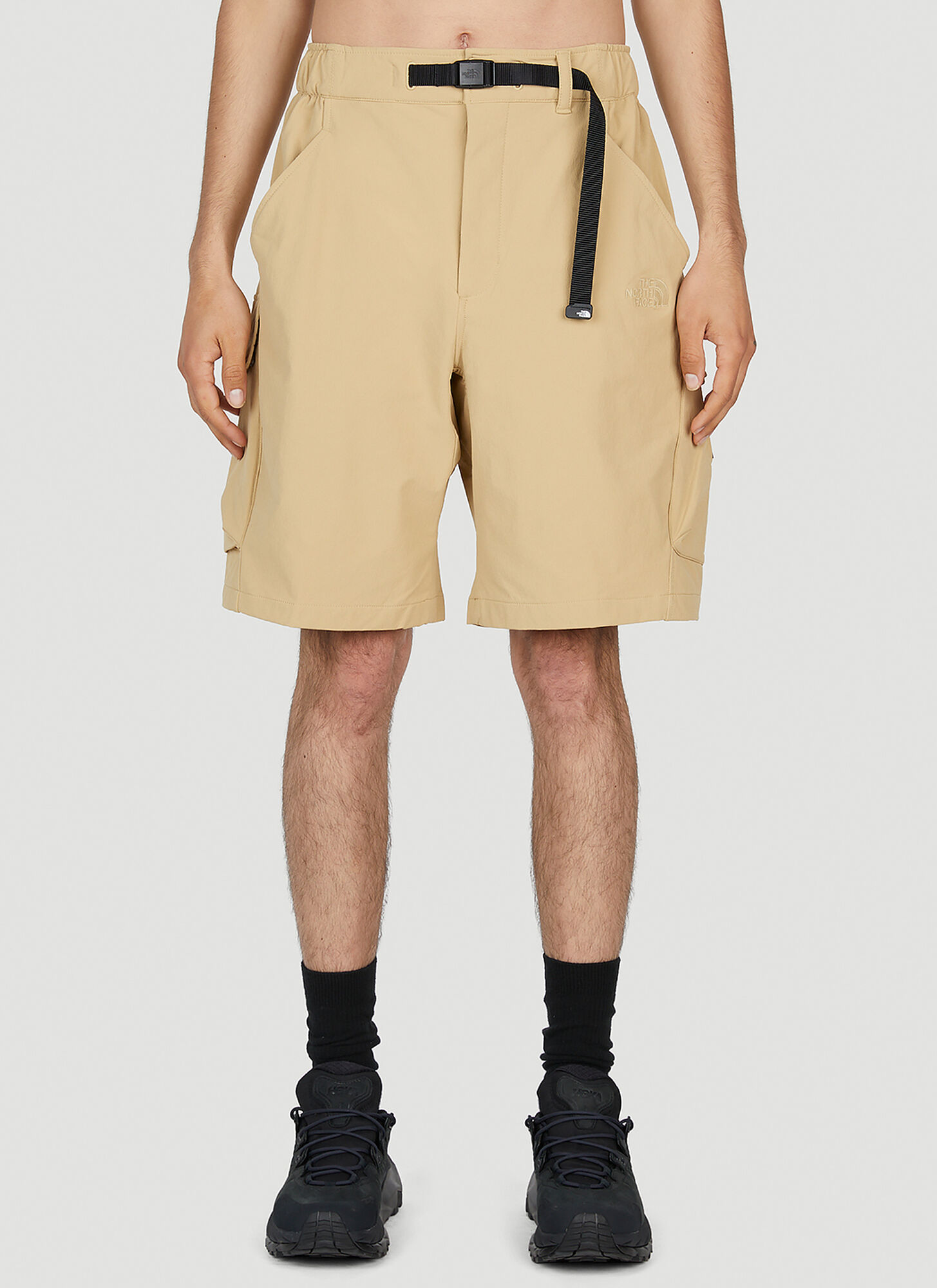 The North Face Cargo Shorts In Beige