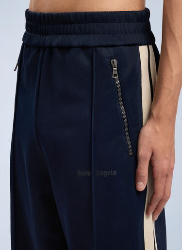 Classic Logo Zip-Up Track Pants Palm Angels Classic Logo Zip-Up Track Pants Dark Blue pma0162097