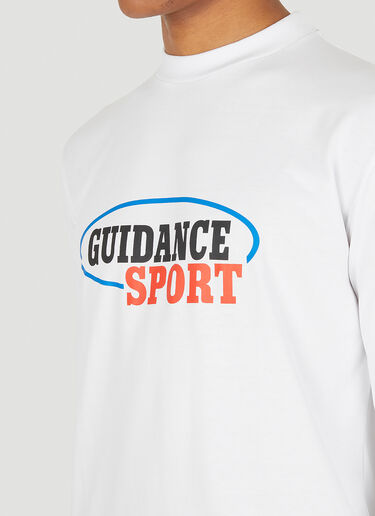 Lack of Guidance Guidance Sport Long Sleeve T-Shirt White log0148011