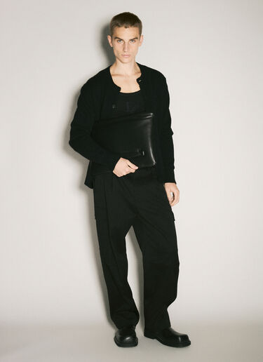 Dolce & Gabbana Logo Patch Cardigan Black dol0158006
