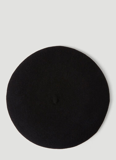 Gucci Wool Felt Beret Black guc0251013